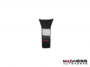 Alfa Romeo Stelvio Steering Wheel Trim - Carbon Fiber - Lower Decal Trim - QV Model - 2020+ models - GTAm Alfa Romeo Stelvio Steering Wheel Trim - Carbon Fiber - Lower Decal Trim - QV Model - 2020+ models - GTAm